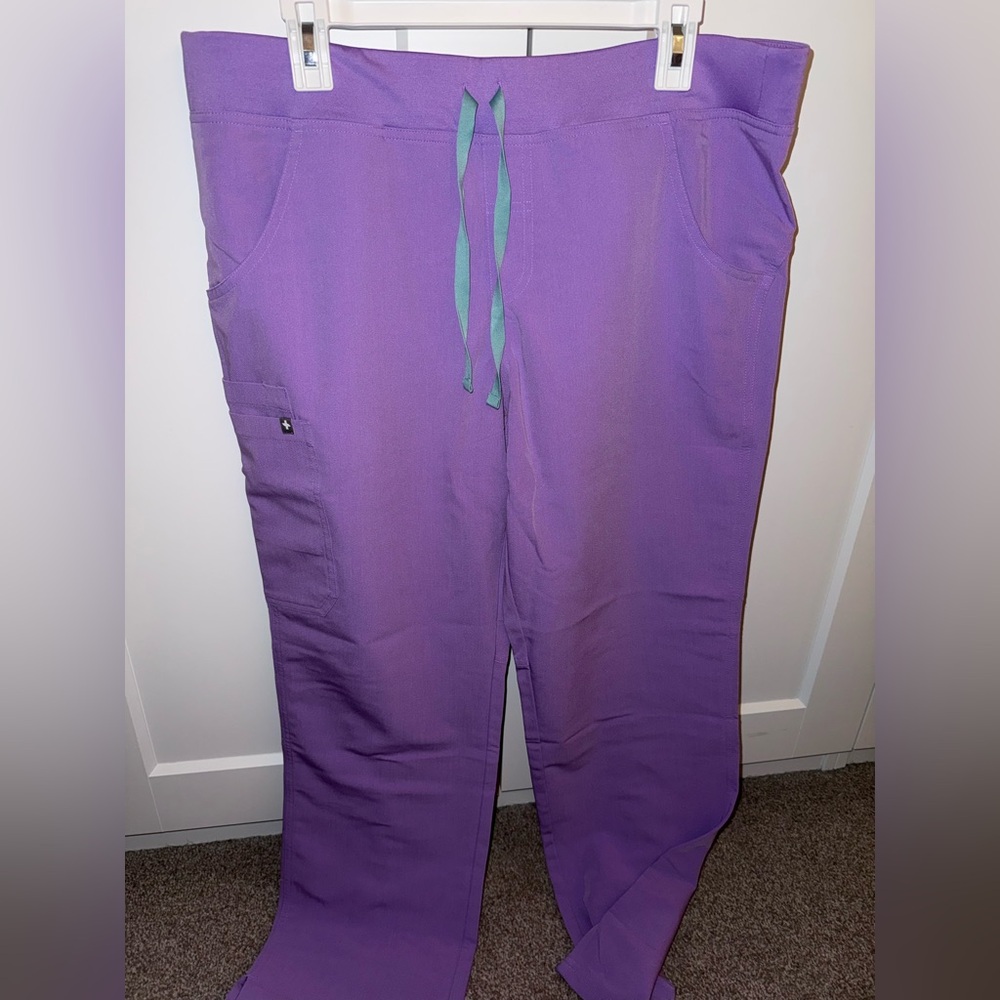 Figs Lilac Dawn colored Kade Scrub Pants